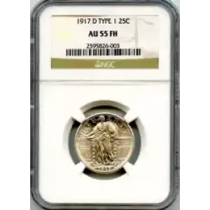 Quarter Dollars---Standing Liberty (3)