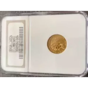 Quarter Eagles---Indian Head 1908-1929 -Gold- 2.5 Dollar (3)