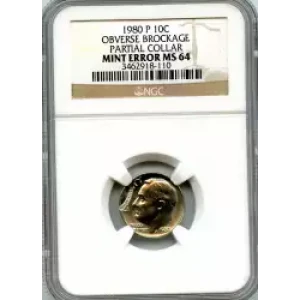 Dimes---Roosevelt 1965-Present-Copper-Nickel- 1 Dime (3)