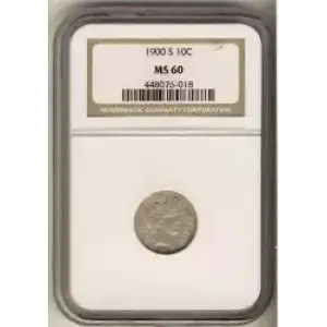 Dimes---Barber or Liberty Head 1892-1916 -Silver- 1 Dime (3)