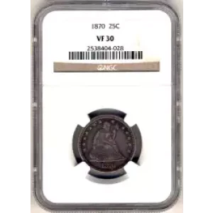 Liberty Seated Quarter Dollar (3)