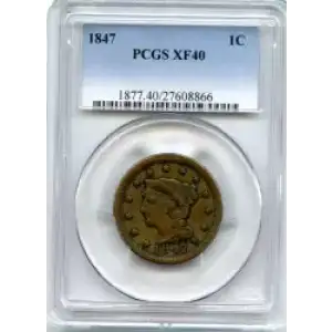 Large Cents - Braided Hair Cent (1839-1857) (3)