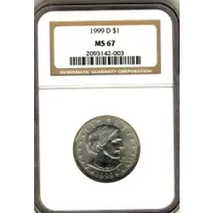 Dollars---Susan B. Anthony 1979-1999 -Copper-Nickel- 1 Dollar (3)