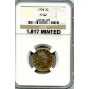 Nickel Five Cent Pieces-Liberty Head 1883-1913 (3)