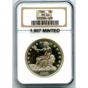 Trade Dollars---Trade Dollars 1873-1885 -Silver- 1 Dollar (3)