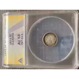 Half Dimes---Capped Bust 1829-1837 -Silver- 0.5 Dime (3)