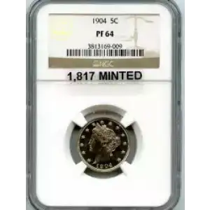 Nickel Five Cent Pieces-Liberty Head 1883-1913 (3)