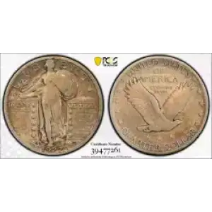 Quarter Dollars---Standing Liberty (3)