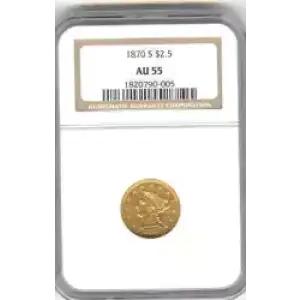 Quarter Eagles---Liberty Head 1840-1907 -Gold- 2.5 Dollar (3)