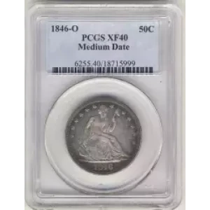 Half Dollars---Liberty Seated 1839-1891 -Silver- 0.5 Dollar (3)