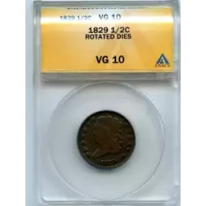 Half Cents -Classic Head 1809-36 -Copper (3)