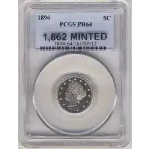 Nickel Five Cent Pieces-Liberty Head 1883-1913 (3)