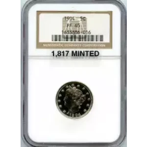 Nickel Five Cent Pieces-Liberty Head 1883-1913 (3)