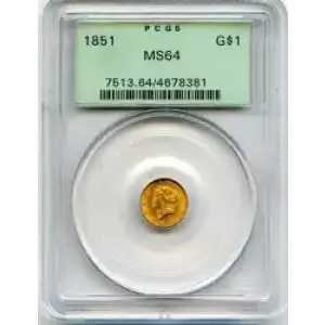 Gold Dollars---Liberty Head 1849-1854 -Gold- 1 Dollar (3)