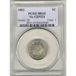 Nickel Five Cent Pieces-Liberty Head 1883-1913 (3)