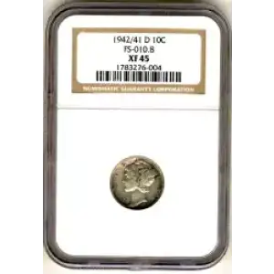 Dimes---Winged Liberty Head or Mercury 1916-1945 -Silver- 1 Dime (3)