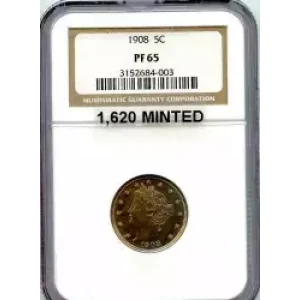 Nickel Five Cent Pieces-Liberty Head 1883-1913 (3)