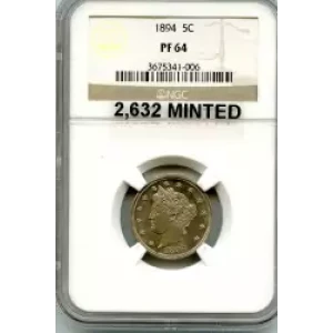 Nickel Five Cent Pieces-Liberty Head 1883-1913 (3)