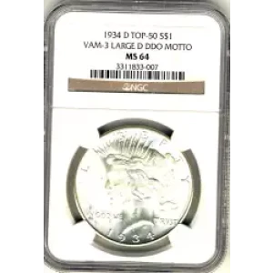 Peace Silver Dollar (3)