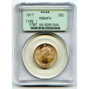 Quarter Dollars---Standing Liberty (3)