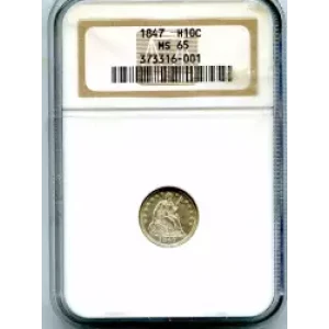 Half Dimes---Liberty Seated 1837-1873-Silver- 0.5 Dime (3)