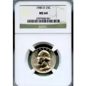 Quarter Dollars-Washington-Silver Coinage (3)