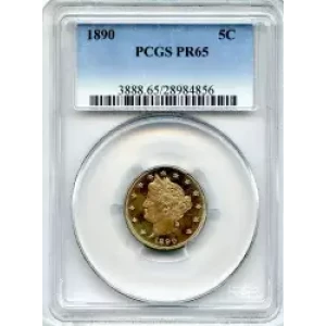 Nickel Five Cent Pieces-Liberty Head 1883-1913 (3)