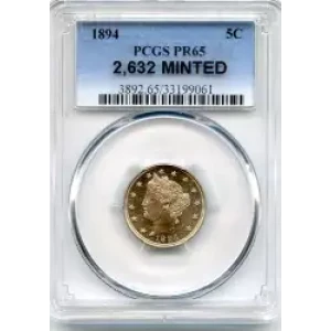 Nickel Five Cent Pieces-Liberty Head 1883-1913 (3)