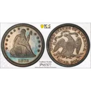 Liberty Seated Quarter Dollar (3)