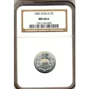 Nickel Five Cent Pieces-Shield 1866-1883 (3)