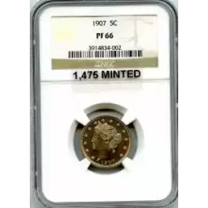 Nickel Five Cent Pieces-Liberty Head 1883-1913 (3)