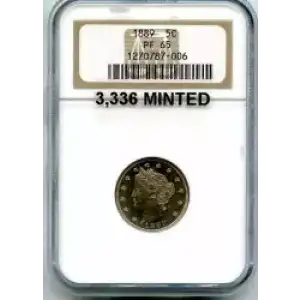 Nickel Five Cent Pieces-Liberty Head 1883-1913 (3)