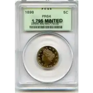 Nickel Five Cent Pieces-Liberty Head 1883-1913 (3)