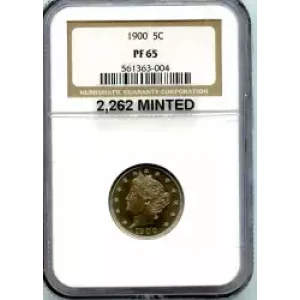 Nickel Five Cent Pieces-Liberty Head 1883-1913 (3)