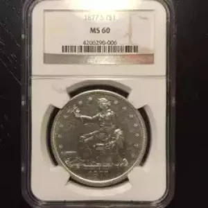 Trade Dollars---Trade Dollars 1873-1885 -Silver- 1 Dollar (3)