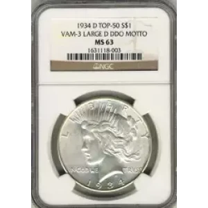 Peace Silver Dollar (3)