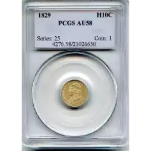 Half Dimes---Capped Bust 1829-1837 -Silver- 0.5 Dime (3)