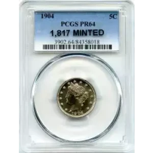 Nickel Five Cent Pieces-Liberty Head 1883-1913 (3)