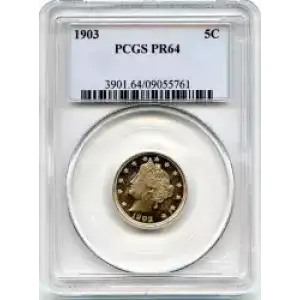 Nickel Five Cent Pieces-Liberty Head 1883-1913 (3)