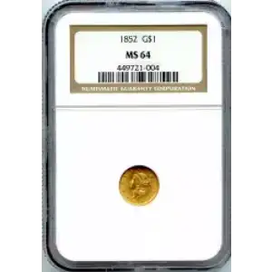 Gold Dollars---Liberty Head 1849-1854 -Gold- 1 Dollar (3)