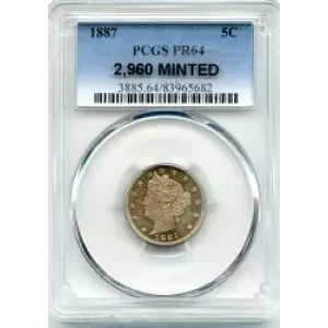 Nickel Five Cent Pieces-Liberty Head 1883-1913 (3)