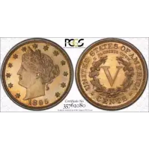 Nickel Five Cent Pieces-Liberty Head 1883-1913 (3)