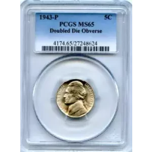 Nickel Five Cent Pieces-Jefferson (3)