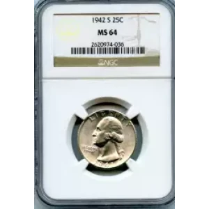 Quarter Dollars-Washington-Silver Coinage (3)