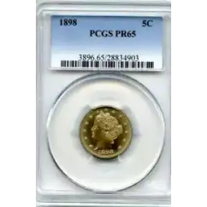 Nickel Five Cent Pieces-Liberty Head 1883-1913 (3)