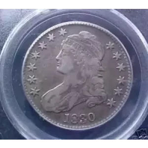 Half Dollars---Capped Bust, Reeded Edge 1836-1839 -Silver- 0.5 Dollar (3)