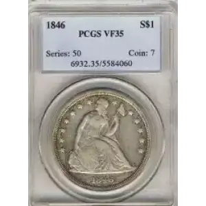 Dollars---Liberty Seated 1840-1873 -Silver- 1 Dollar (3)