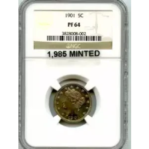 Nickel Five Cent Pieces-Liberty Head 1883-1913 (3)