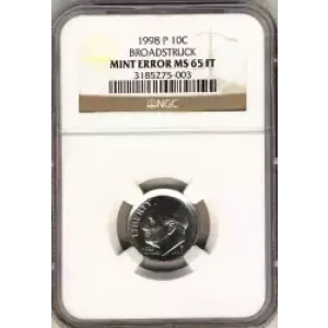 Dimes---Roosevelt 1965-Present-Copper-Nickel- 1 Dime (3)