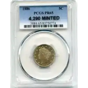 Nickel Five Cent Pieces-Liberty Head 1883-1913 (3)